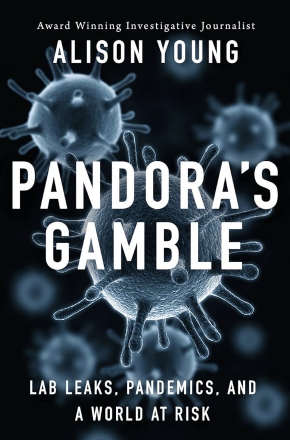 A book cover with the title, subtitle, and author's name in white lettering over a black and white photo of half-dozen or so globular balls with tendrils sticking out of them, against a black background