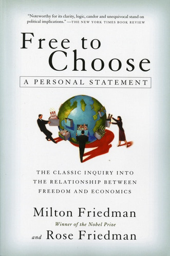 A book cover with an off-white background featuring an image of a globe with three people opening drawers in the globe which are overflowing with items representing a factory and various products, above which is the book's title and below which are the authors' names